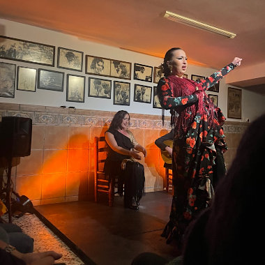 Flamenco dancer performing in Velez-Malaga 2025